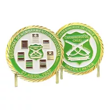 Medalla Grados Suboficiales De Carabineros