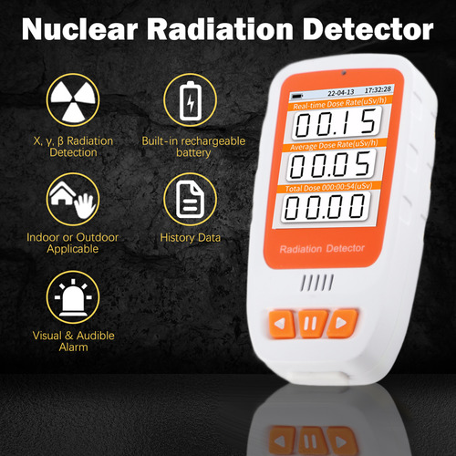 Detector De Radiacin Nuclear Porttil Beta Gamma X Ray Dose Foto 4