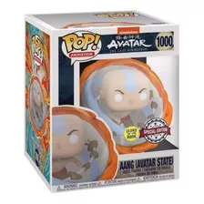  Funko Pop Animation Avatar - Aang 4 Elementos Glow Se #1000