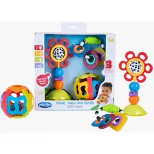 Set De Sonajeros Mordillos Pack De 3 Playgro