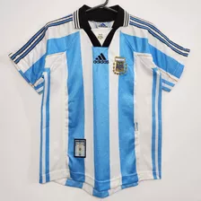 Camiseta Argentina Mundial 1998 adidas