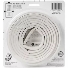 Burlete Goma Blanca P 9.50mm X 5.50mm X 5 Mts