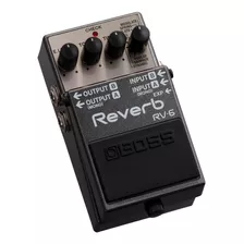 Pedal De Efeito Boss Reverb Rv-6 Preto