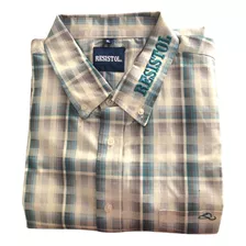 Camisa Rodeo Resistol/competition Shirt.hombre/men.cuadros
