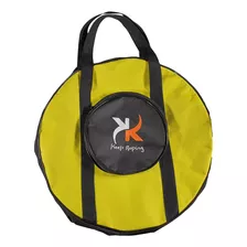 Bolsa De Laço Keep Roping Para Cordas Preta Cor Amarelo