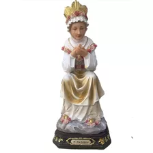 Nossa Senhora De La Salette Chorando Resina Importada 40cm