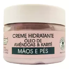 Creme Hidratante Para Mãos E Pés Flores E Vegetais 250g