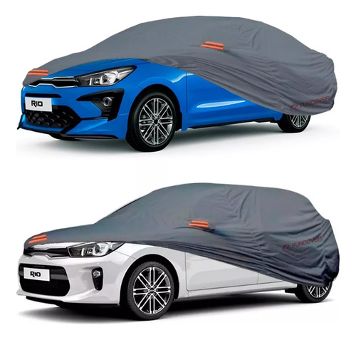 Foto de Pijama Cobertor Funda De Auto Kia Rio Hatchback Impermeable/