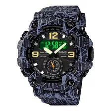 Reloj Hombre Bestkang 1725 Cuarzo Pulso Grafiti En