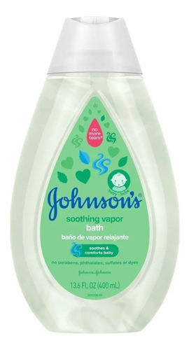 Johnson's Bath Vapor Soothing Espuma De Banho