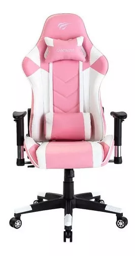 Cadeira Gamer Havit Gc932 - Pink / White Rosa