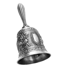 Campana Tibetana Labrada Full Metal Ploma 11.2x5.4cm 