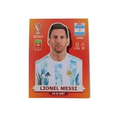 Figurita Lionel Messi Mundial Qatar 2022 Arg19 Panini