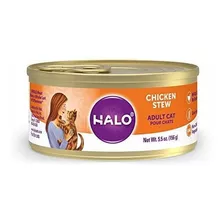 Halo De Grano Natural Libre Wet Comida Para Gatos, Estofado 