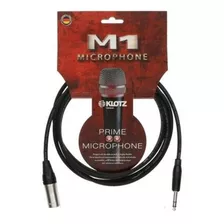 Cable Xlr Macho-plug Stereo Klotz M1ms1k0300 3 Metros