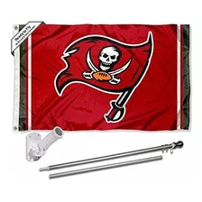 Wincraft Tampa Bay Buccaneers Flag Pole And Bracket Kit