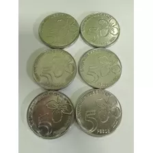 Moneda 5 Pesos Año 2017-2020 Con Error Impresion S