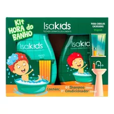 Shampoo + Condicionador Infantil Isakids Vegano - Cachos