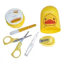 Kit De Manicure Para Bebé 4 Piezas (amarillo)