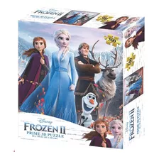 Frozen Puzzle Rompecabezas 3d Holografico 500 Piezas 