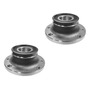 2- Mazas Traseras Con Abs Fiat Panda 1.2l L4 2007/2009 Tmk