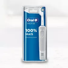 Escova Elétrica Recarregável Oral B Vitality + 2 Refis 110v 