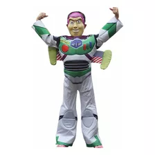 Fantasia Buzz Lightyear Toy Story Macacão Com Asa Infantil