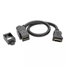 Tripp Lite Hdmi Con Conector En Ángulo De Cable De Acoplador