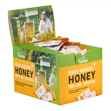 Nordmel Nordic Raw Honey Sachets, Caja De 60 Sobres - Sin Pa