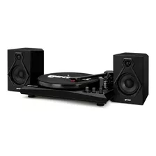 Toca Discos Estéreo Preto Gemini Tt-900bb