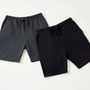 Kit Com 2 Bermudas Básicas Masculinas Em Moletom Hering