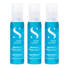 Alfaparf Semi Di Lino Sublime Essential Oil Azul Amp 3x 13ml