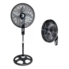 Ventilador Altezza Pedestal 18'' Malla Plastica Negro Pro