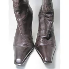 Botas Zapatos Basement Cuero Talla 38 Elegantes