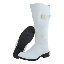 Kit 10 Botas Feminina Crshoes Salto Baixo Cano Alto 1630