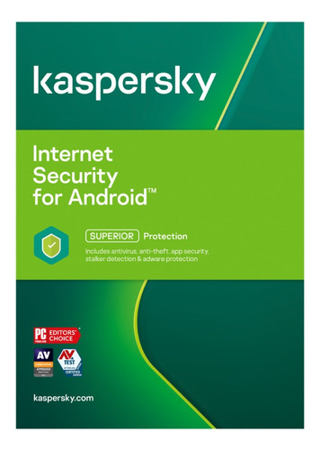 Licencia Kaspersky Internet Security Cel/tablet 1 Movil 1año
