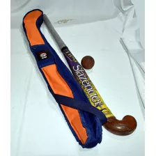 Palo De Hockey Slazenger De Madera Con Funda Usado