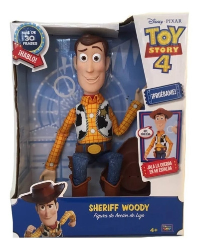 Toy Story 4 Figura Sheriff Woody 30 Sonidos Original Oferta