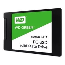 Disco Sólido Interno Wd Green Wds240g2g0a 240gb Verde