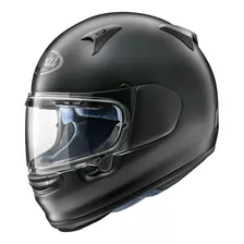 Casco De Moto Color Plateado Talla L Marca Arai