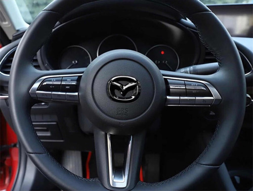 Emblema Volante Mazda 3 Negro 2023 2021 2020 2019 Sedan Hb Foto 3