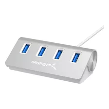 Sabrent Hub Usb 3.0 De 4 Puertos Hub De Datos Portátil Unibo