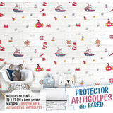 Protector Antigolpes Adhesivo 3d Para Pared