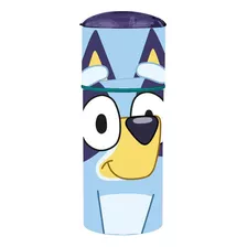 Bazar Bluey 1052 Botella Personaje 350ml Con Sorbete