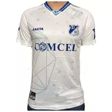 Camiseta Clásica Millonarios 2001 Comcel Copa Merconorte