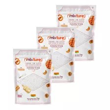  Kit 3 Farinha S/ Glúten De Mandioca Mixture Amafil 1kg Cada