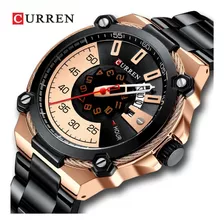 Reloj Para Hombre Curren 8345bkrg Negro