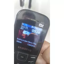 Carregador Samsung Pino Largo Antigo Usado So1vez Na Caixinh