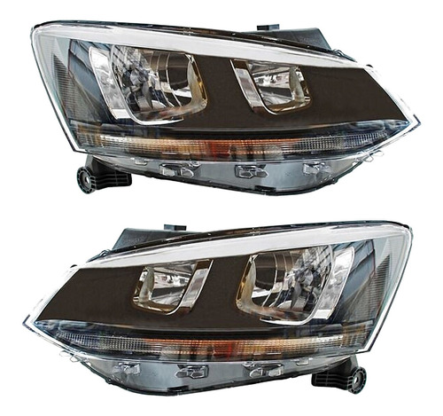 Set 2 Faros Volkswagen Crossfox 15_16 Generica Foto 6