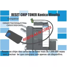 Chip Toner Infinito Konica Minolta C452/c654/c754/c654e